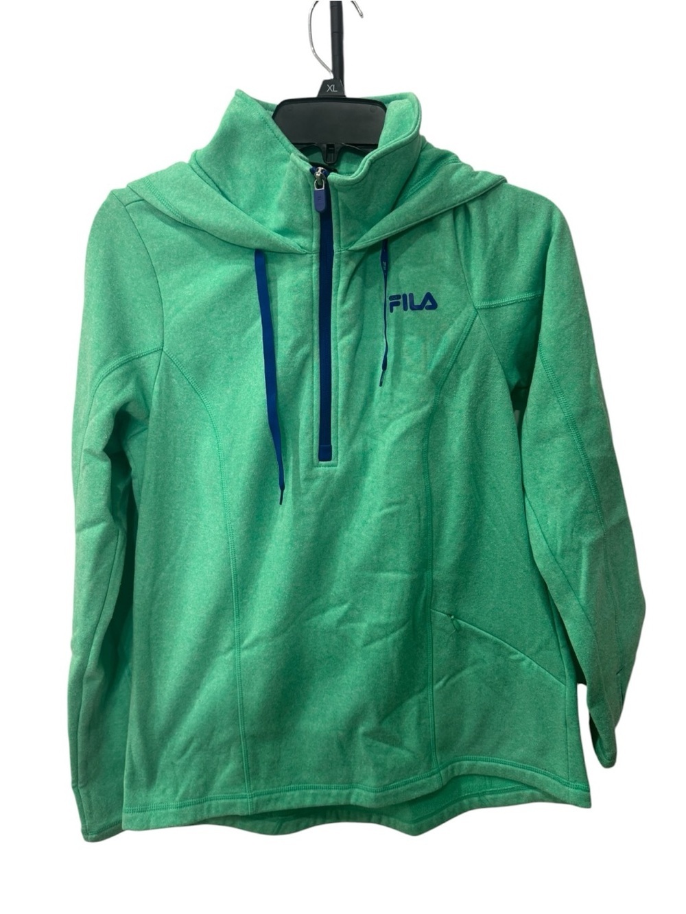 Fila Sport Women's 1/4 Zip Pullover Fleece Hoodie designed for activewear size M